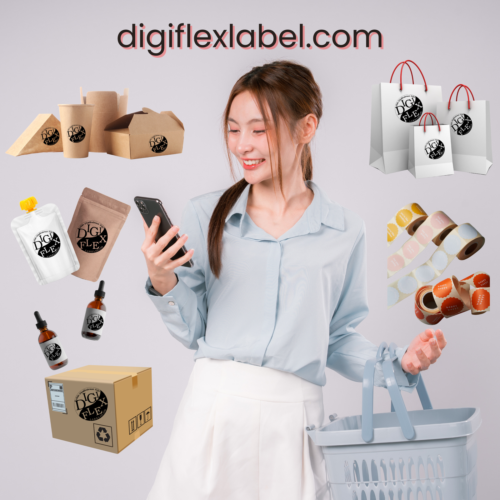 บริการงานพิมพ์และแพ็คเกจจิ้งครบวงจรที่ ดิจิเฟล็กซ์ลาเบล