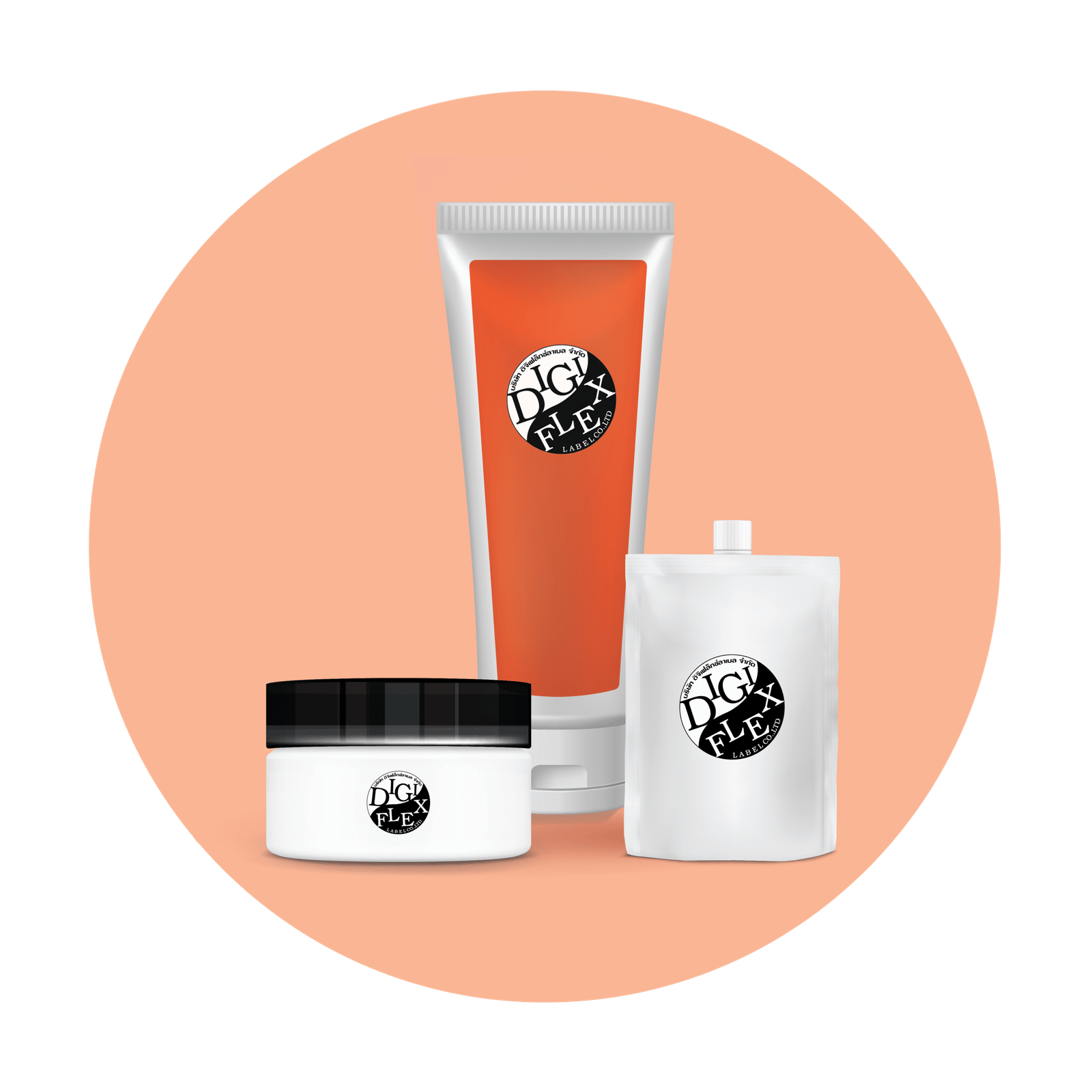 digiflex label cosmetic label and packaging